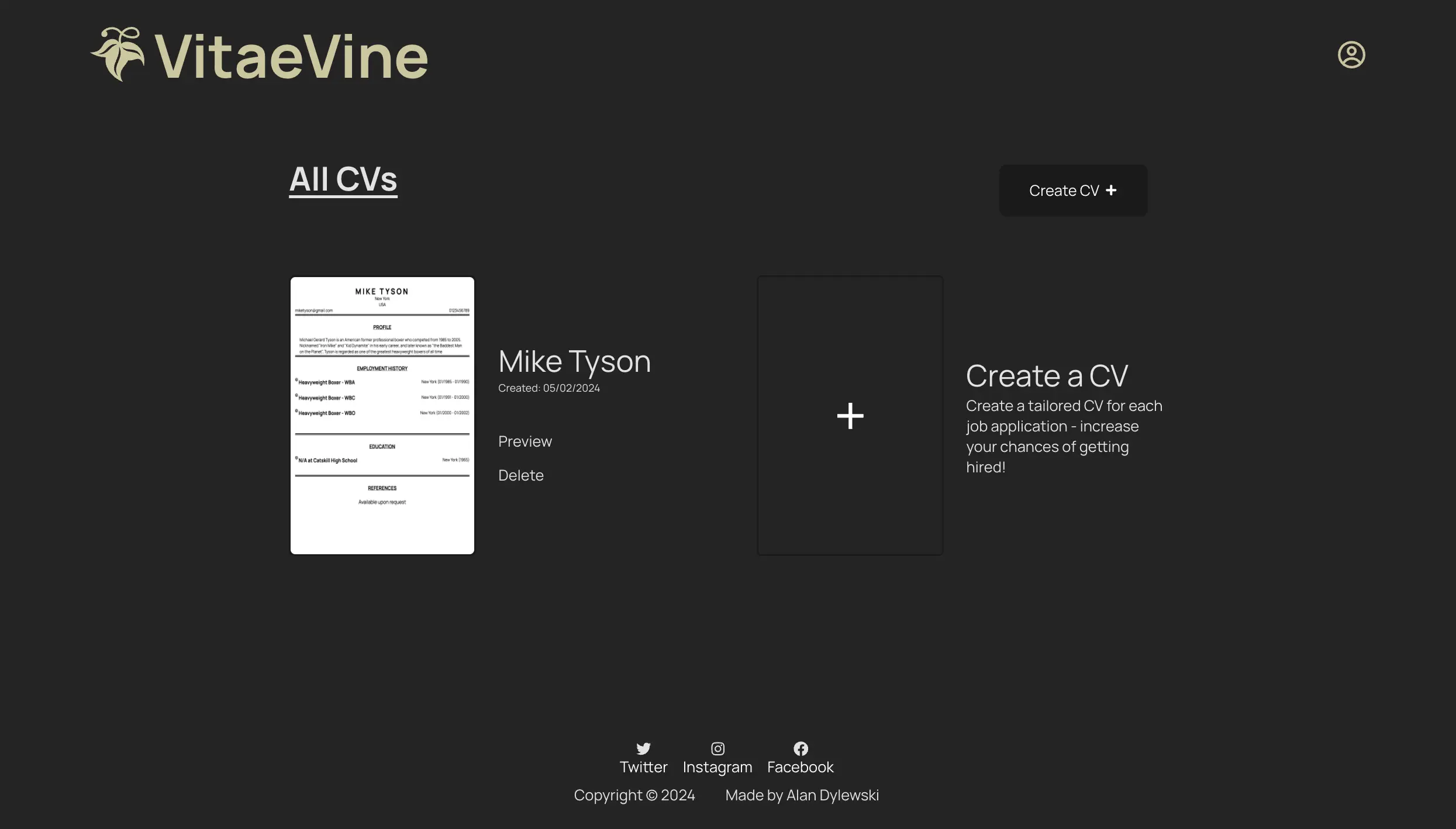 Vitae Vine